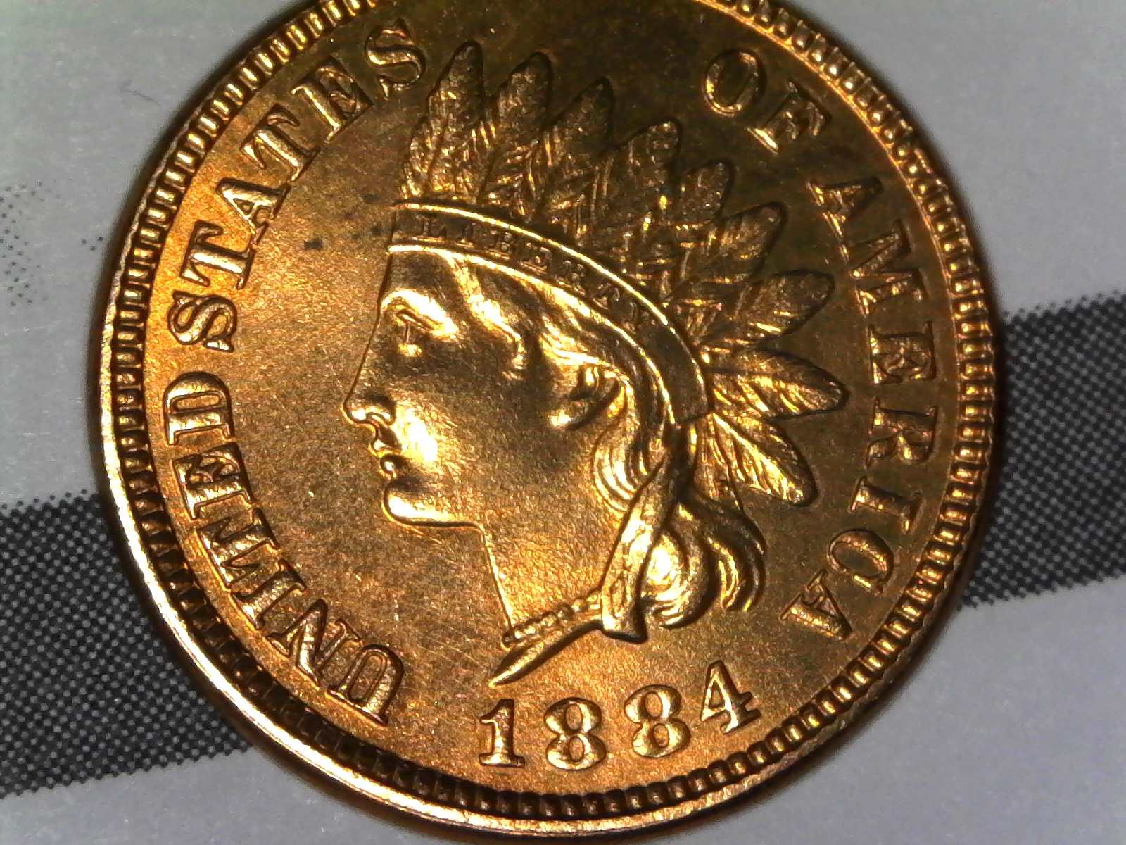 Nice-1884-Indian-Cent-With-Legend-Doubling-...