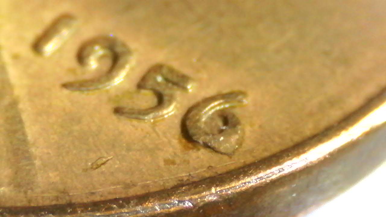 1956-Lincoln-Wheat-Penny-Bie,-6-Error?.