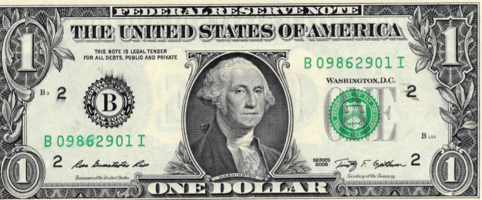 Smudged-$1-Usd-Note.