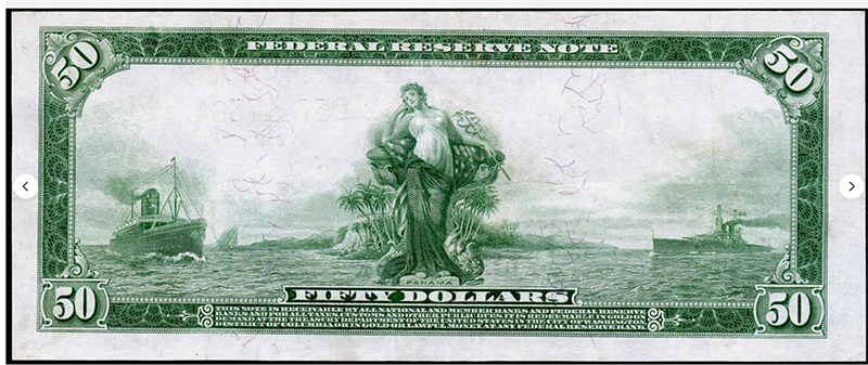 1914-FRN-$50-1039B-Note-For-Grading-And-Comments