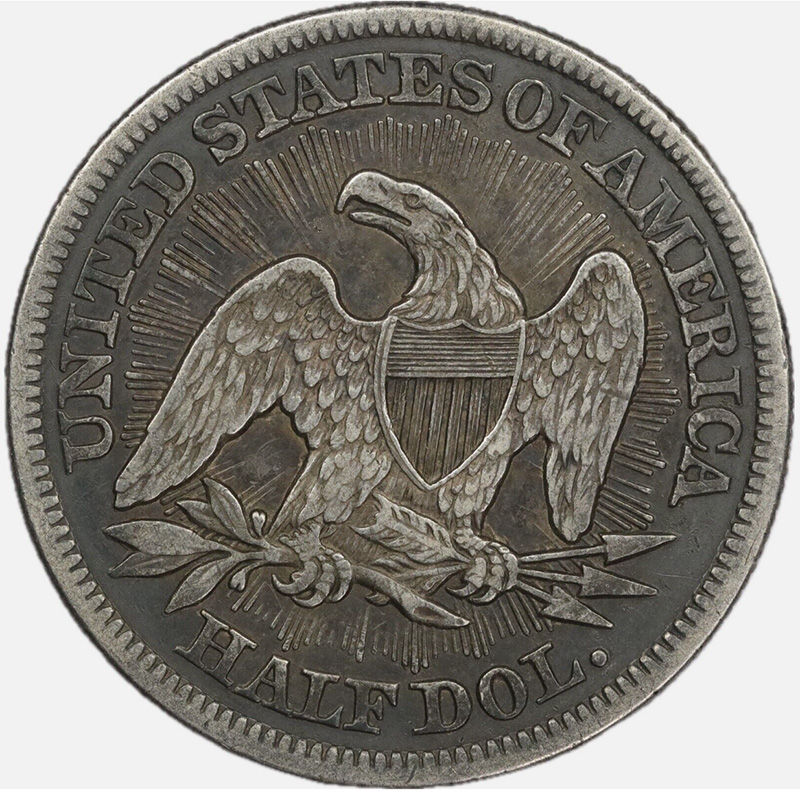 1853-A-&-R-Seated-Liberty-Half---Opinions-Please