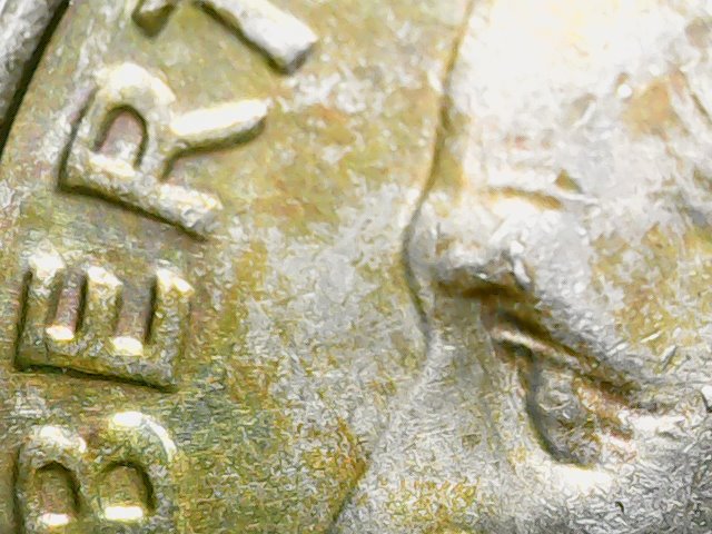 2022-P-Dime-Different-Colors---Damage-After-Minting?