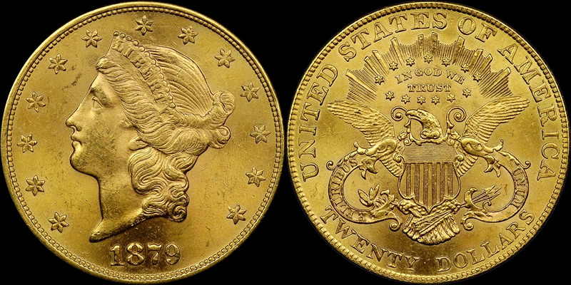 Counterfeit-Detection:-1879-Double-Eagle