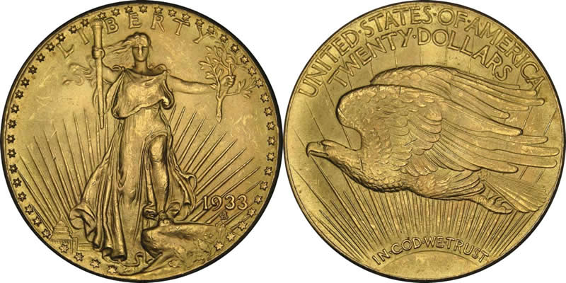 Mint-To-Display-1933-Double-Eagles-At-ANA-World�s-Fair-Of-Money