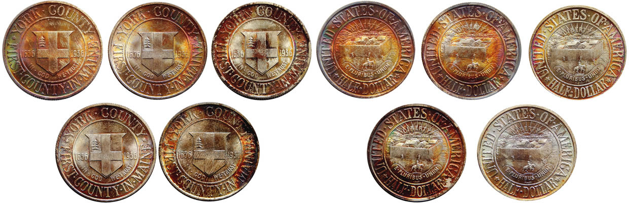 Five-Original-Uncirculated-1936-York-County-Commemoratives-Sell-For-$17,825
