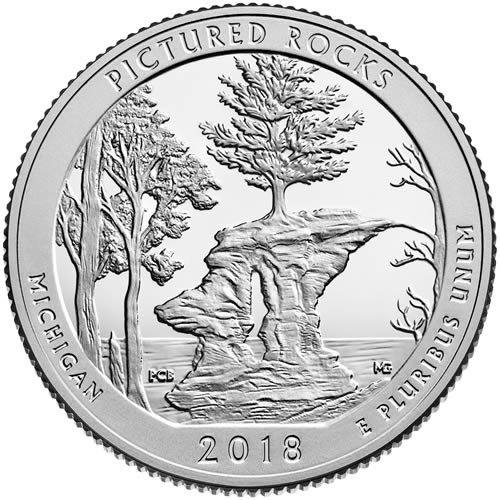 United-States-Mint-To-Launch-Quarter-Honoring-Pictured-Rocks-National-Lakeshore-On-Feb.-7