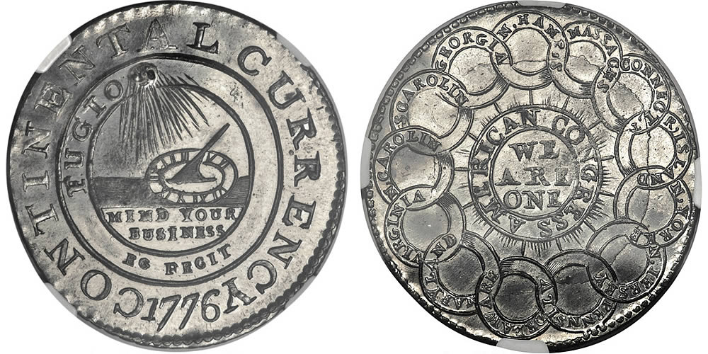 Seldom-Seen-Selections:-The-Finest-Known-1776-Continental-Dollar