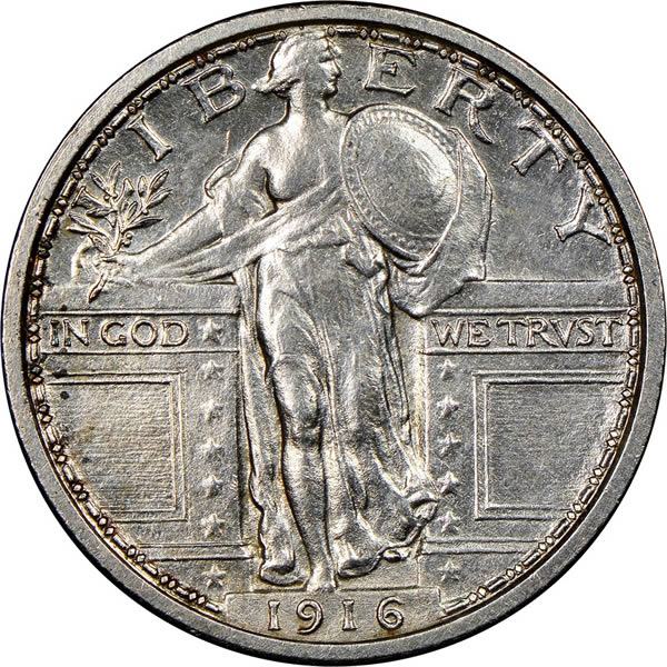 Rare-1916-Standing-Liberty-Quarter-Pattern-Discovered,-Heading-For-Auction