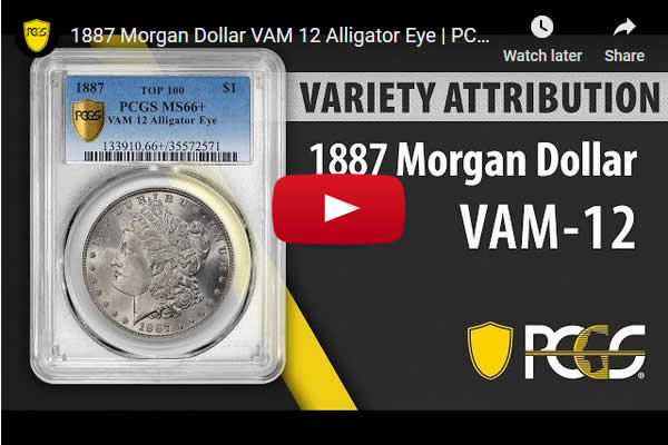 Video:-1887-Morgan-Dollar-VAM-12-Alligator-Eye-|-PCGS-Variety-Attribution