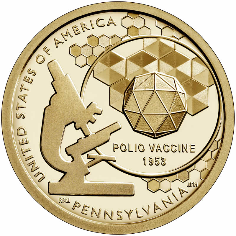 Pennsylvania-American-Innovation-$1-Reverse-Proof-Coin-On-Sale-Dec.-5