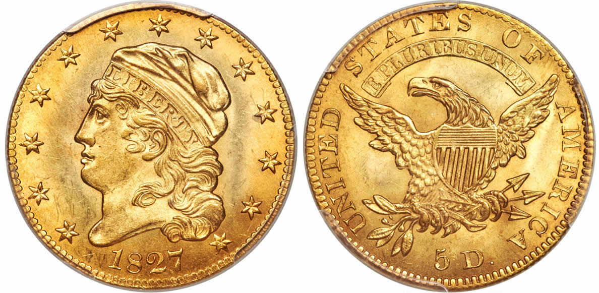 Seldom-Seen-Selections:-Choice-1827-Capped-Head-Half-Eagle