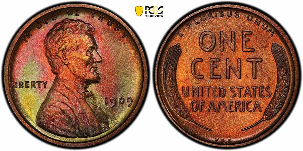 Happy-National-One-Cent-Day!-PCGS-PR-67RB-Graded-1909-VDB-Lincoln-Cent-Matte-Proof