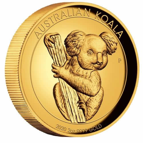 Perth-Mint-New-Releases:-Australian-Koala-2020-Silver-And-Gold-Proof-High-Relief-Coins