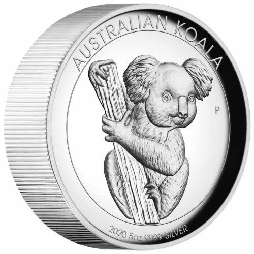 Perth-Mint-New-Releases:-Australian-Koala-2020-Silver-And-Gold-Proof-High-Relief-Coins