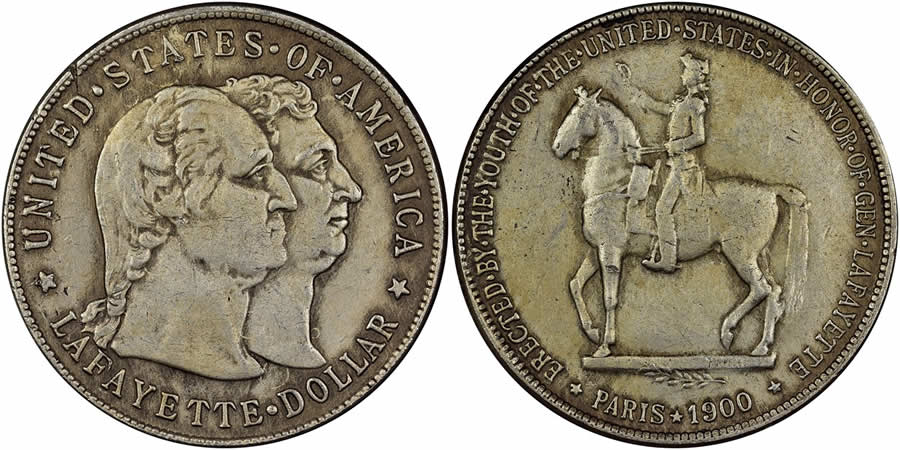 Counterfeit-Detection:-1900-Lafayette-Commemorative-Dollar