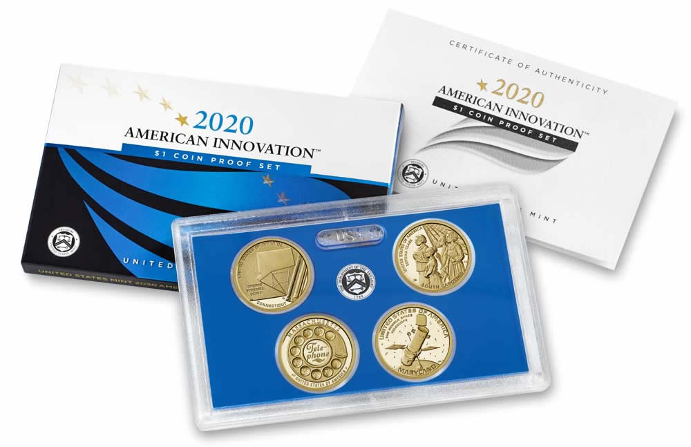 2020-American-Innovation-$1-Coin-Proof-Set-On-Sale-On-October-8