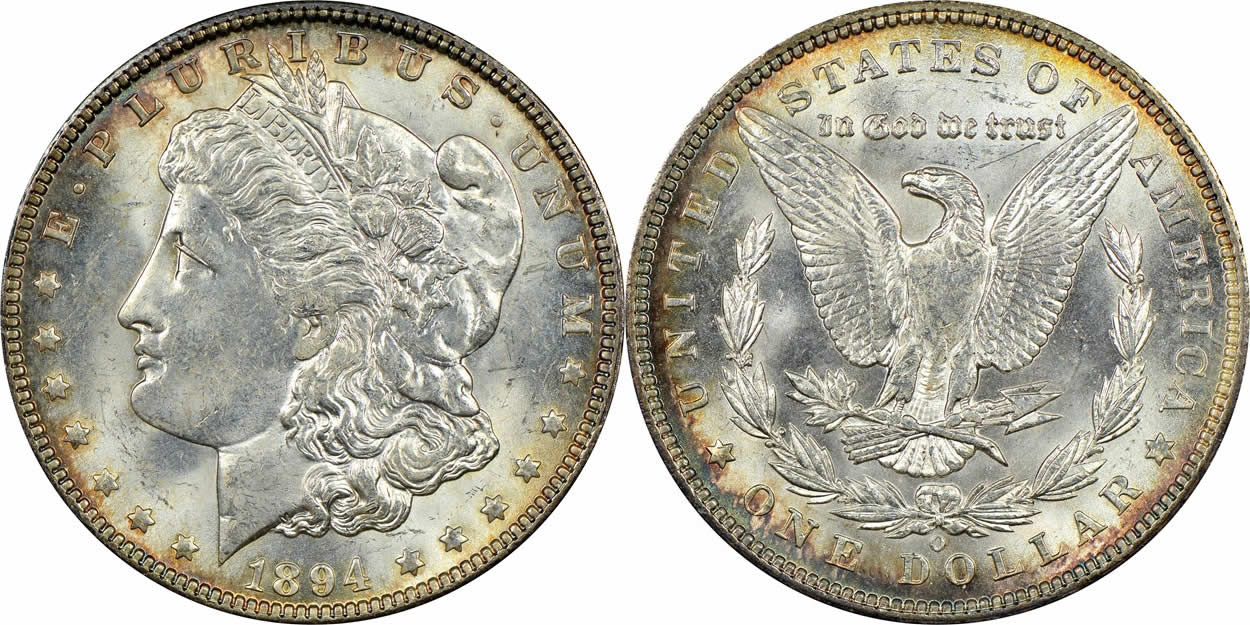Counterfeit-Detection:-1894-O-Morgan-Dollar