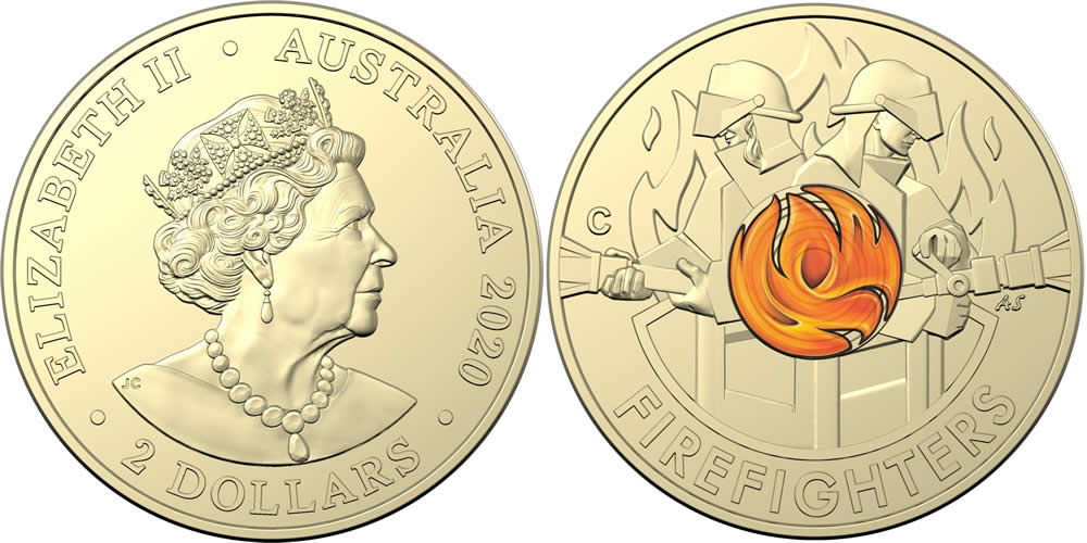 Proceeds-From-Sale-Of-New-Royal-Australian-Mint-Coin-To-Be-Given-To-Australia's-Firefighters