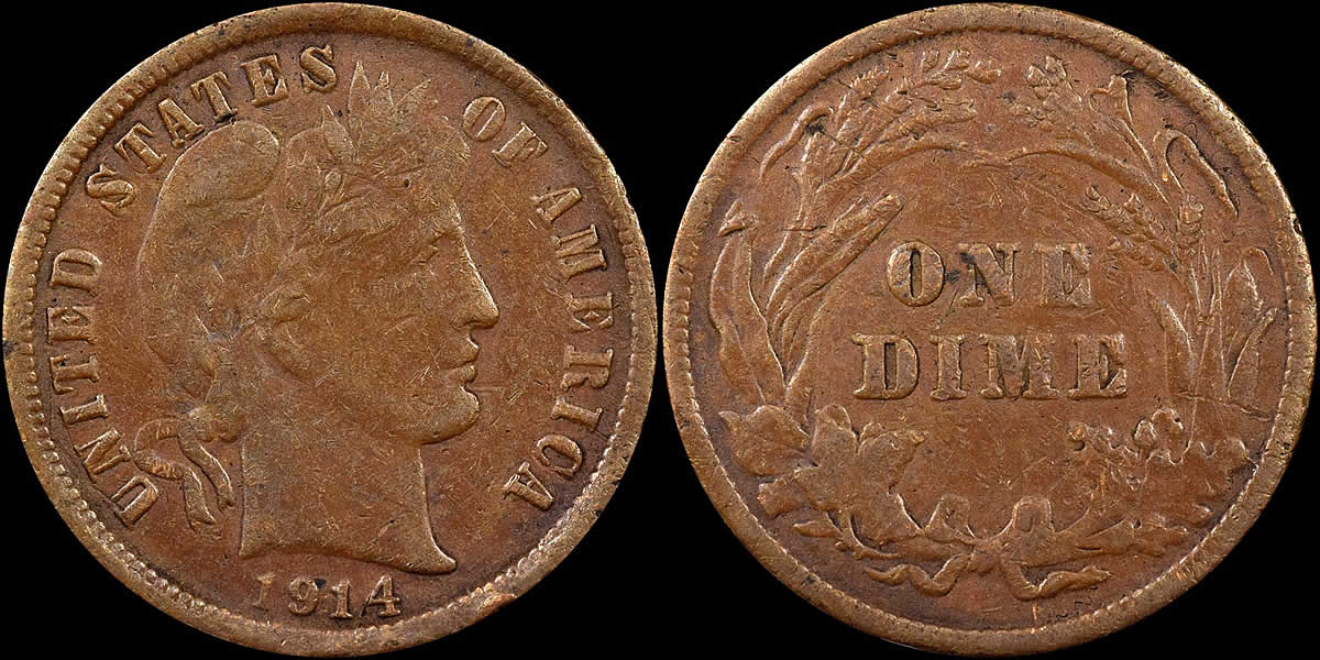 Counterfeit-Detection:-1914-Barber-Dime