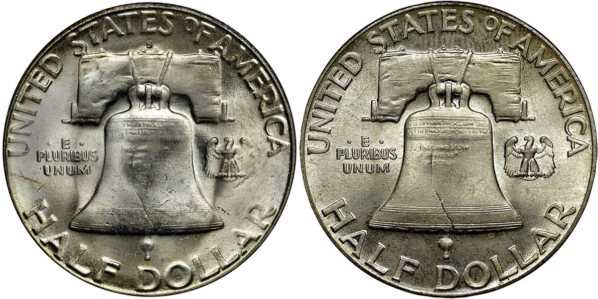 Learn-Grading:-Franklin-Half-Dollars,-What-Are-Full-Bell-Lines?