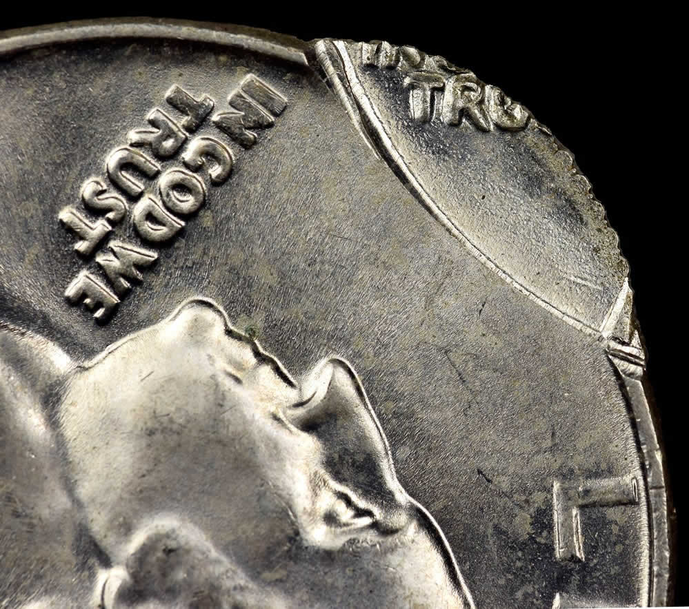 Counterfeit-Detection:-1954-D-Quarter-Double-Struck-Mint-Error