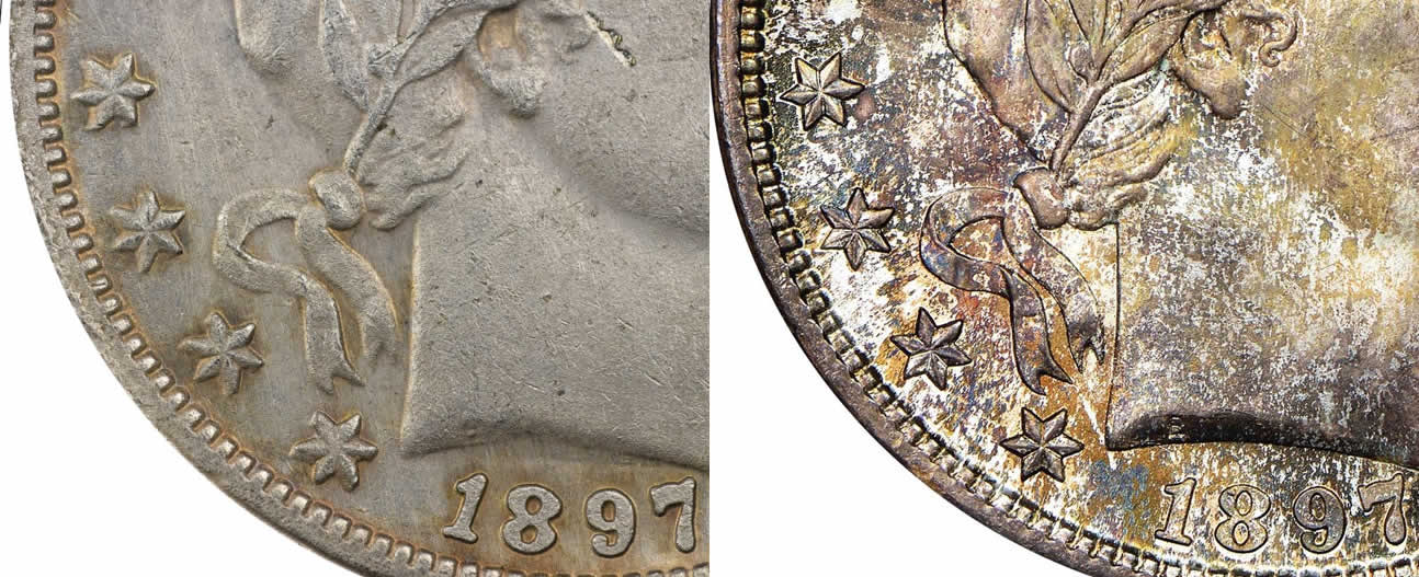 Counterfeit-Detection:-1897-O-Barber-Half-Dollar