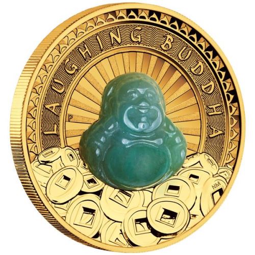 Perth-Mint-New-Release:-2021-Laughing-Buddha-1-Oz-Gold-Proof-Coin
