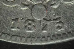 Counterfeit-Detection:-1875-Shield-Nickel-Contemporary-Counterfeit