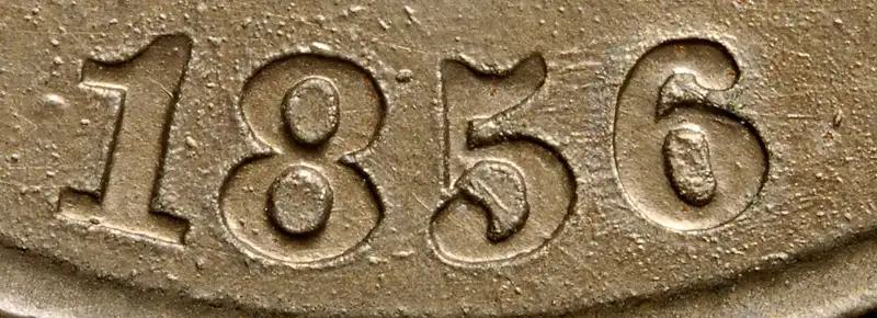 Counterfeit-Detection:-1856-Altered-Date-Flying-Eagle-Cent