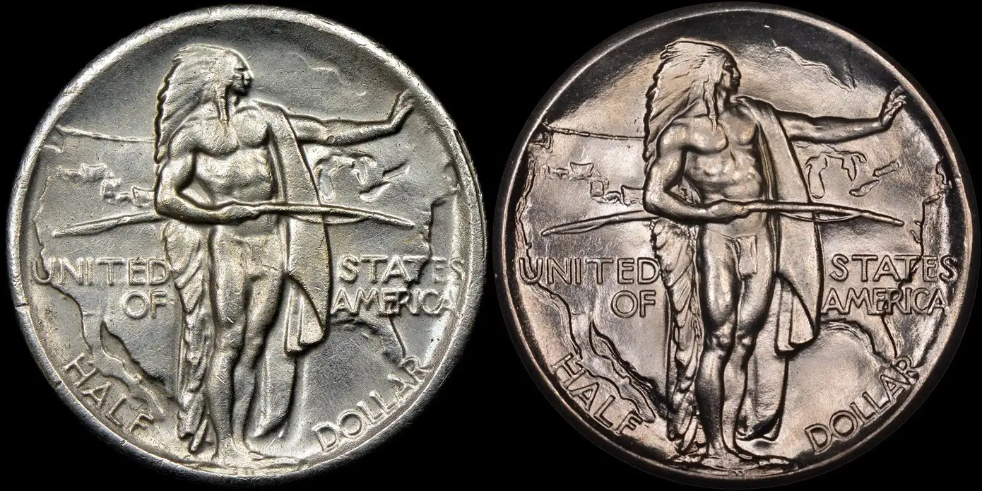 Counterfeit-Detection:-1926-Oregon-Trail-Half-Dollar-Commemorative