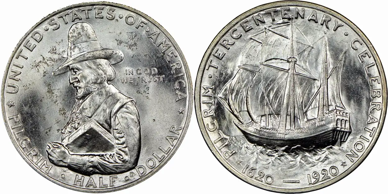 Counterfeit-Detection:-1920-Pilgrim-Tercentenary-Commemorative