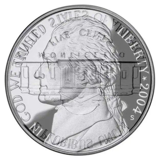 1983-P-Jefferson-Nickel-With-Major-Die-Clash-Marks