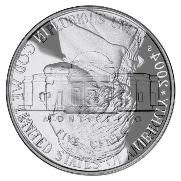 1983-P-Jefferson-Nickel-With-Major-Die-Clash-Marks