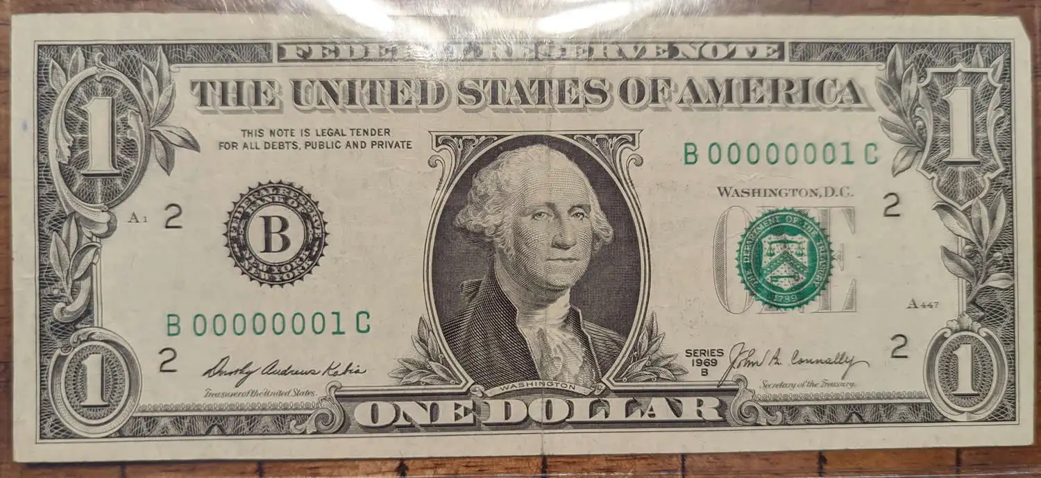 1969-1-Dollar-Bill-With-An-Awesome-Serial-Number