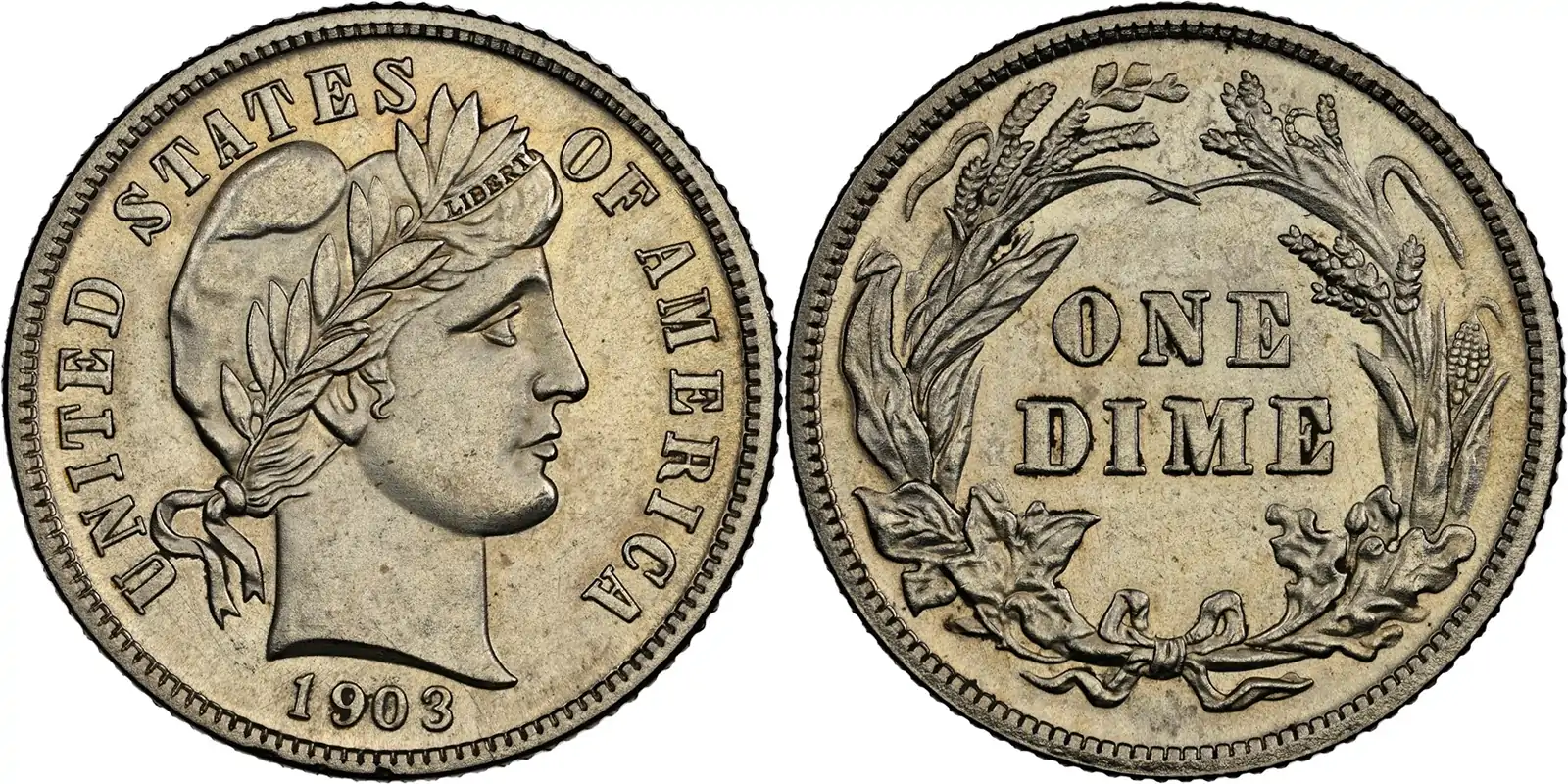 Counterfeit-Detection:-1903-Barber-Dime