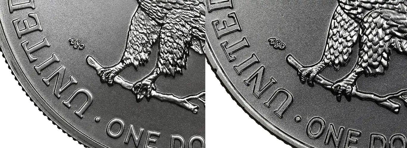 Counterfeit-Detection:-2023-American-Silver-Eagle---ASE