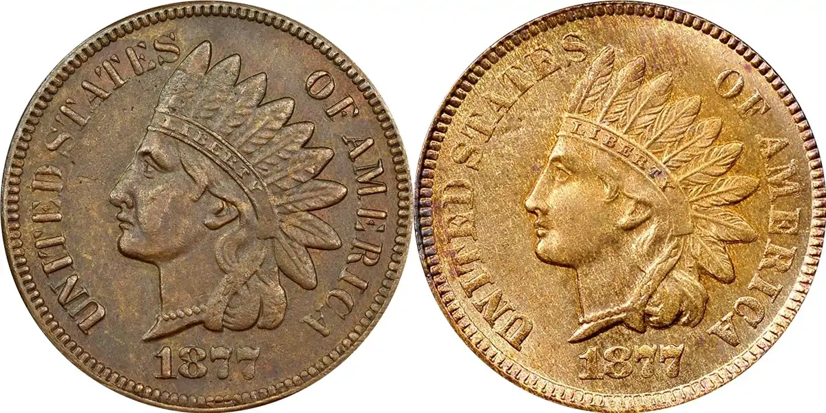 Counterfeit-Detection:-1877-Indian-Head-Cent