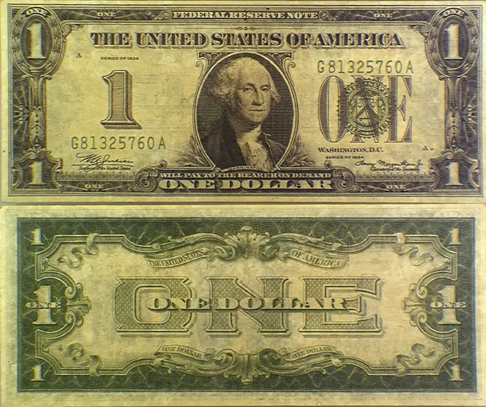 Counterfeit-Detection:-1934-Series-'Dollar'
