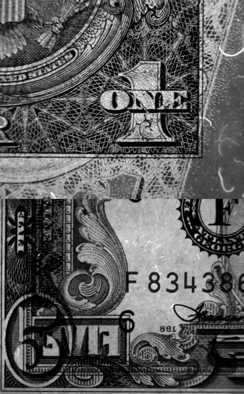 Counterfeit-Detection:-2003A-$1-US-Federal-Reserve-Note