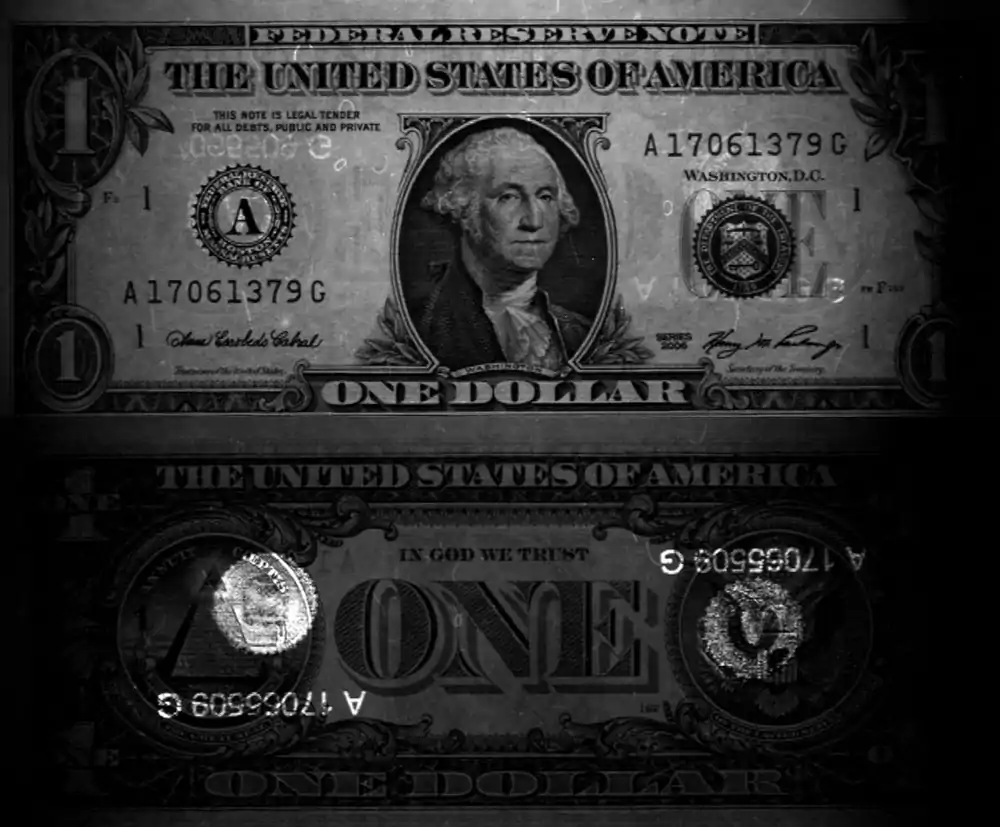Counterfeit-Detection:-2006-United-States-$1-Federal-Reserve-Note-Inverted-Overprint