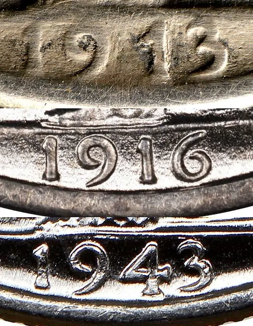 Counterfeit-Detection:-1913-Walking-Liberty-Half-Dollar-Altered-Date