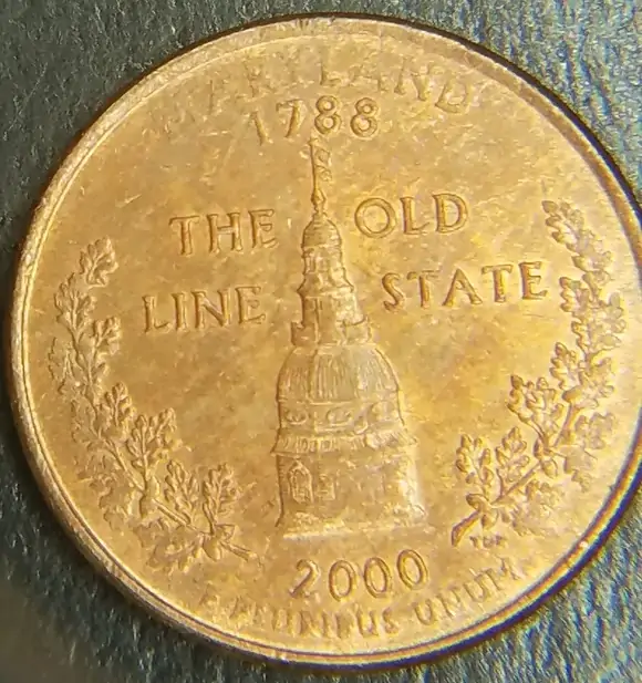 Missing-Clad-Layer-2000-Maryland-State-Quarter