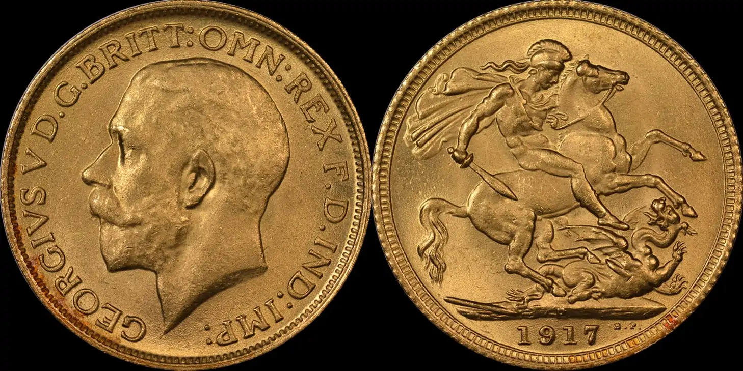 Counterfeit-Detection:-1917-P-Australian-Gold-Sovereign