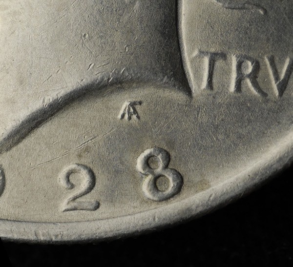 Counterfeit-Detection:-1928-Peace-Dollar---Altered-1923