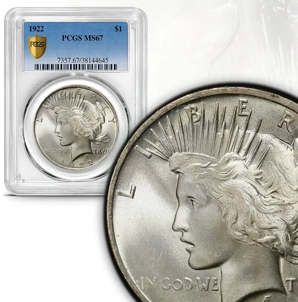 Eye-Candy:-1922-Peace-Dollar-PCGS-MS-67