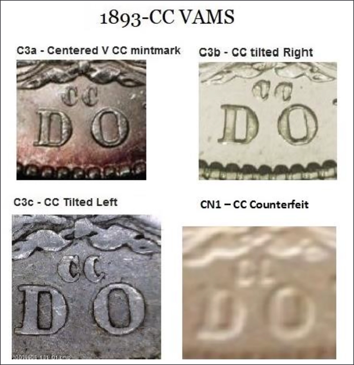 Counterfeit-Detection:-1893-CC-Morgan-Dollar-Counterfeit---Not-PCGS