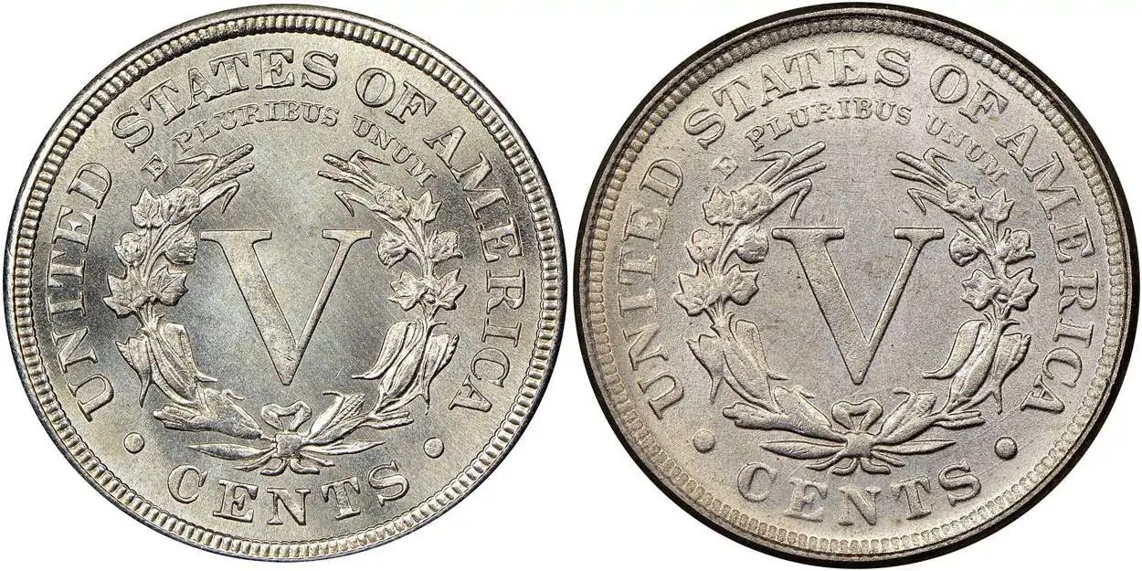 Counterfeit-Detection:-1894-Liberty-V-Nickel