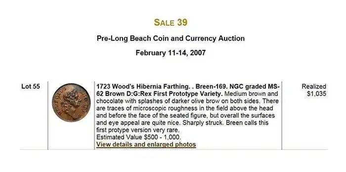 Counterfeit-Detection:-1723-Silver-D:g-Rex-Hibernia-Struck-Counterfeit