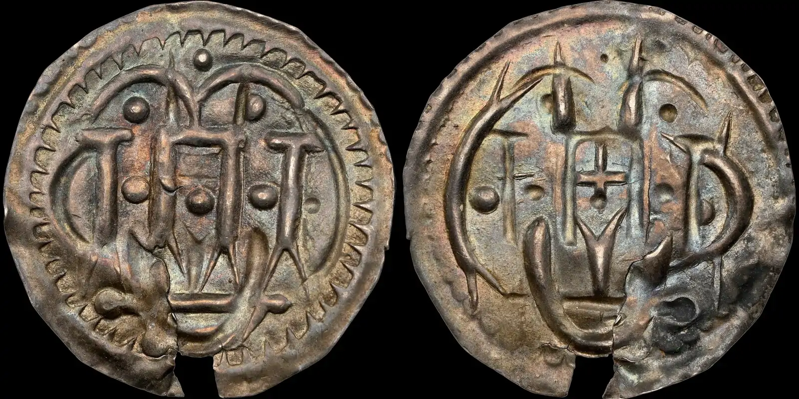 Toner-Tuesday:-Denmark-Semi-Bracteate-Issued-Under-Harald-Bluetooth