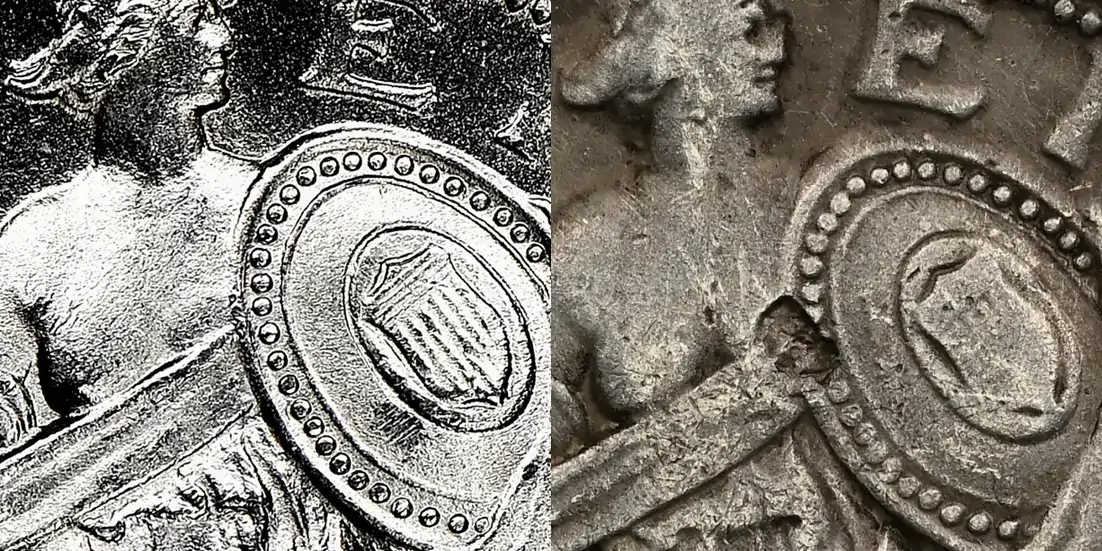 Counterfeit-Detection:-1917-Standing-Liberty-Quarter